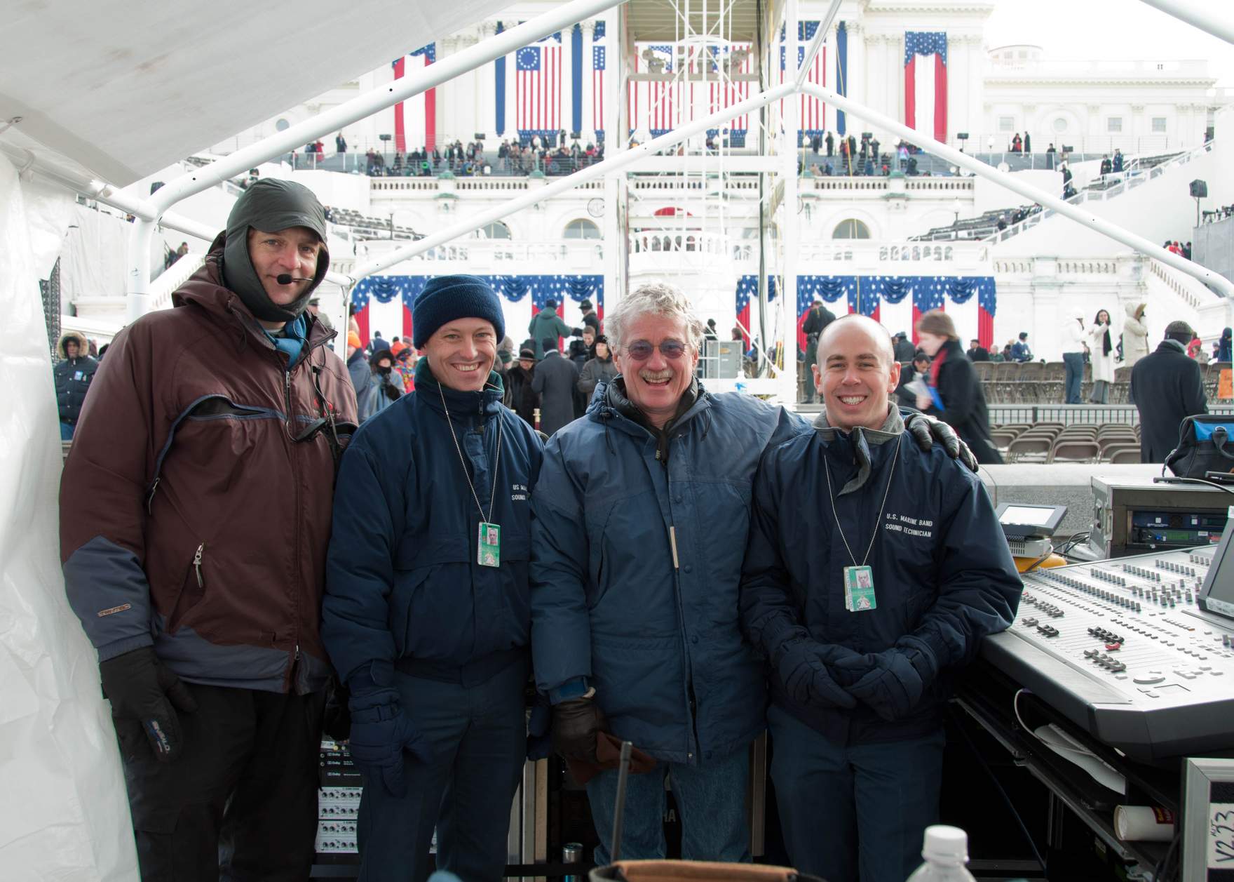 Art Isaacs, Karl Jackson, Pat Baltzell, and myself